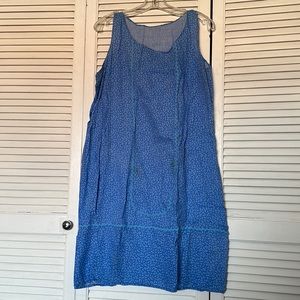 Blue babydoll dress